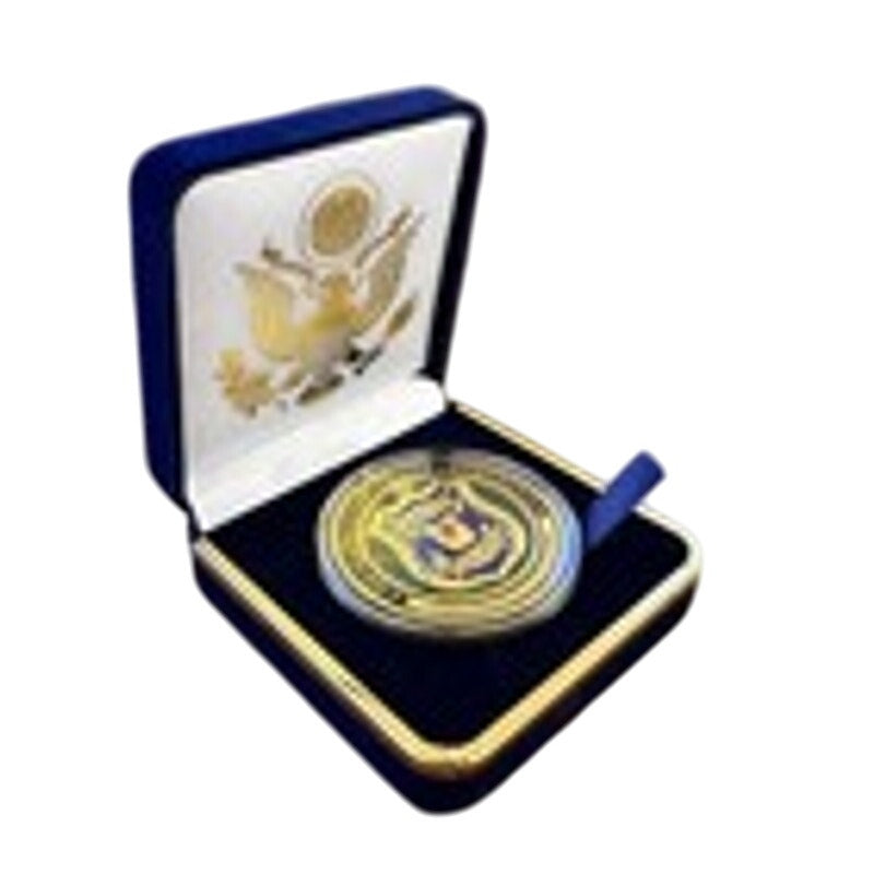 Department of Energy (DOE) Challenge Coin With Blue Velvet Case. Fast Shipping!