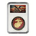 MARINE CORPS RIFLEMAN'S CREED CHALLENGE COIN Come With Case