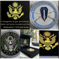 NEW U.S. Army Home of The Infantry Fort Benning, GA Challenge Coin USA AMY