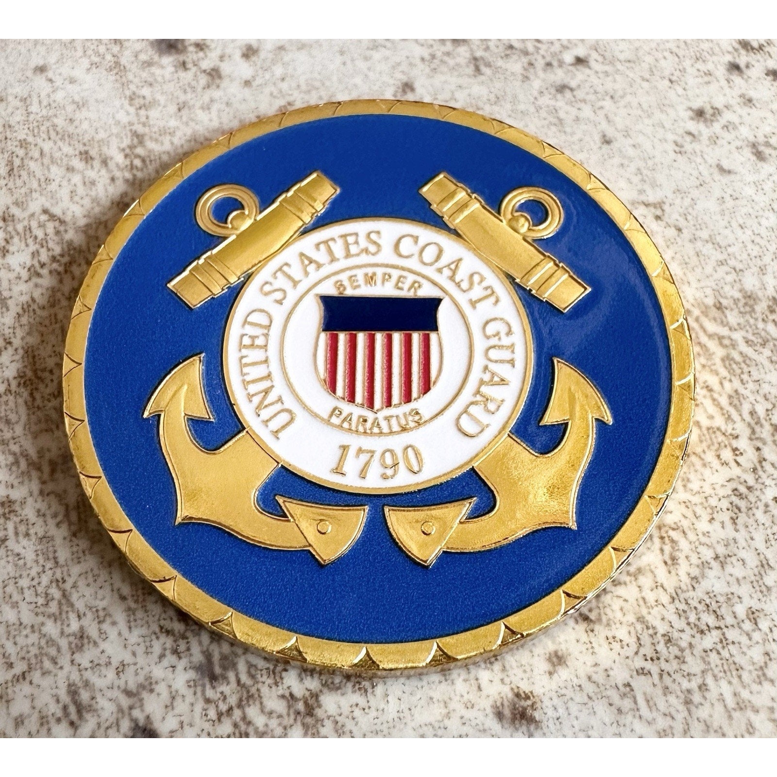 U.S. Army Sergeant E-5 Rank Challenge Coin. New! Fast Shipping! Perfect Gift!