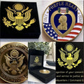 PURPLE HEART RECIPIENT Challenge Coin USA