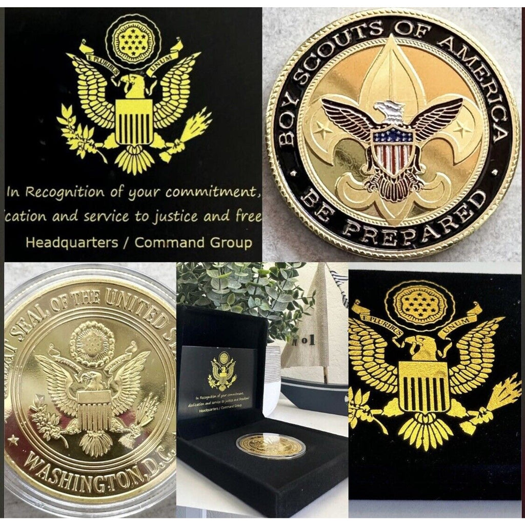 BOY SCOUTS OF AMERICA Challenge Coin USA