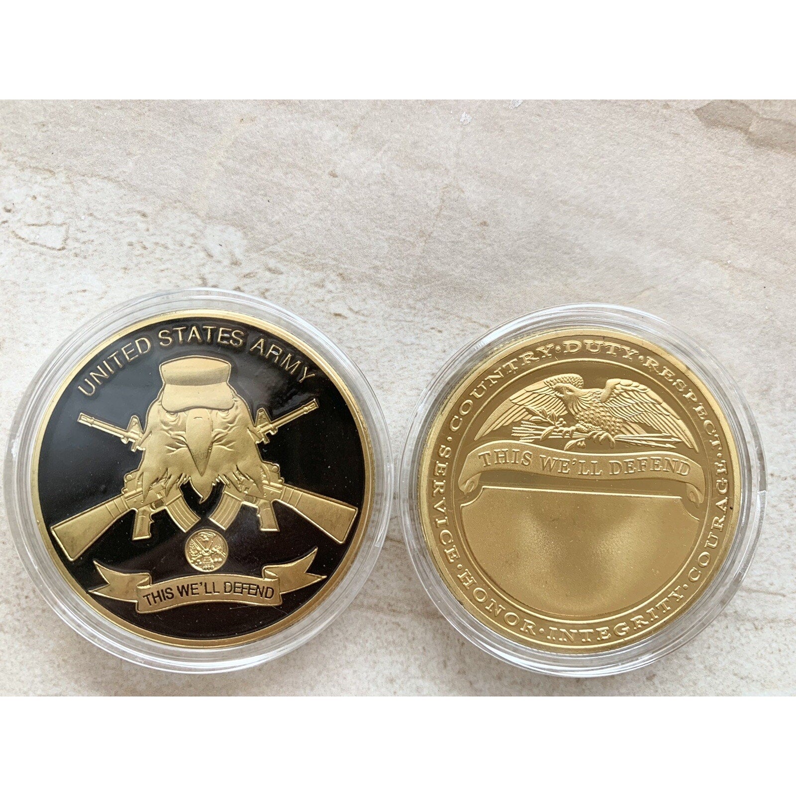 US ARMY "THIS WE'LL DEFEND" 101 Airborne Division w/ Achievement Award