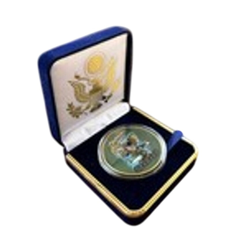 Department of Energy (DOE) Challenge Coin With Blue Velvet Case. Fast Shipping!