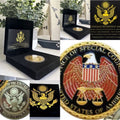 Authentic office speacial counsel Investigation U.S Coin/ W Retirement Award