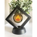 U.S. Marine Corps Sergeant Coin. With 3D Display Case USMC Official LIC 23125