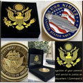 US NAVY - USS NIMITZ CVN-68 Challenge Coin USA