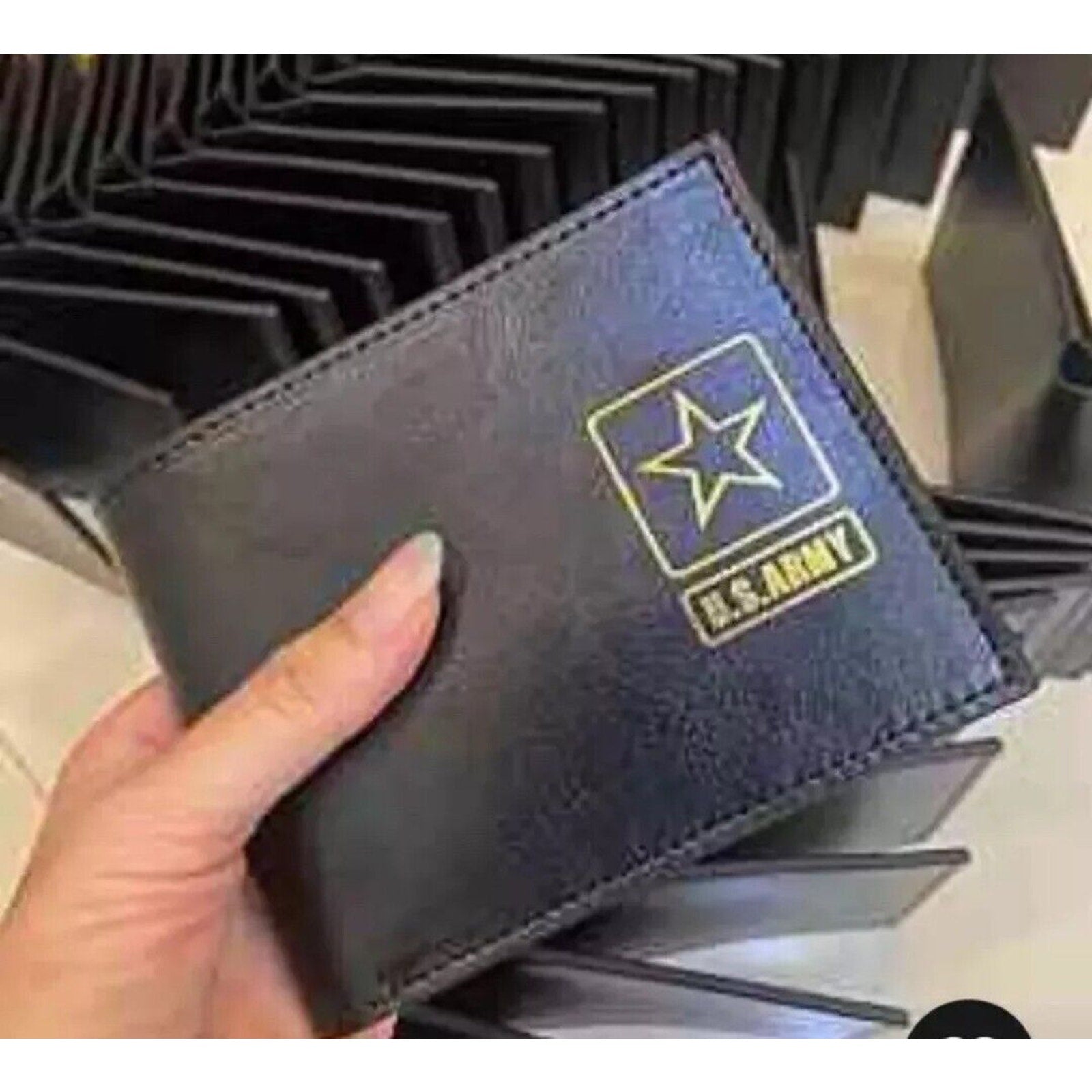 US ARMY SIGNAL CORPS With Wallet Holder Challenge Coin