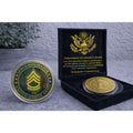 2 PCS UNITED STATES ARMY E-7 SFC SERGEANT FIRST CLASS w/ Retirement Award