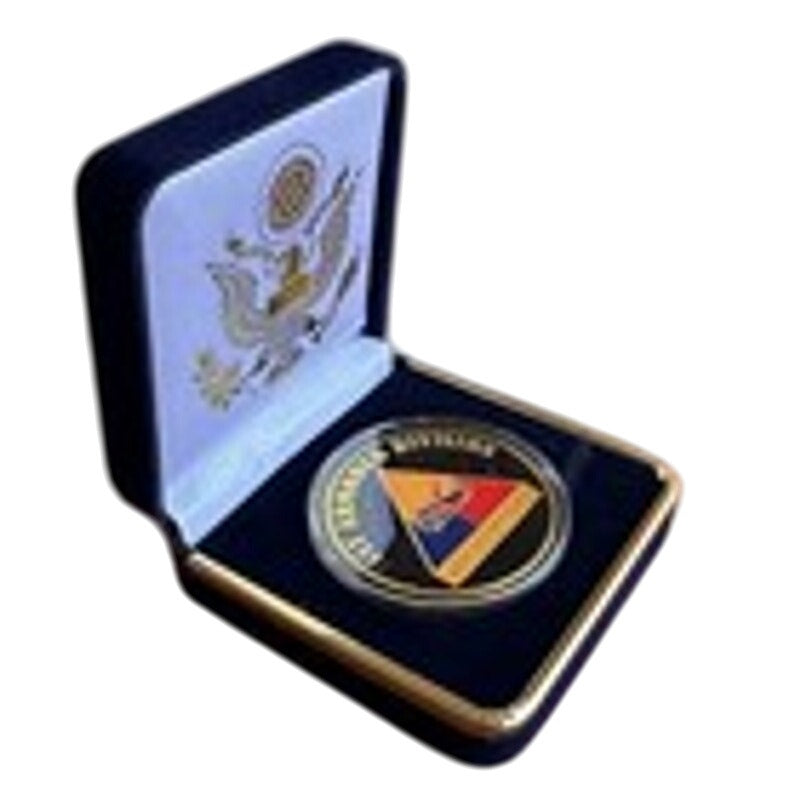 Department of Energy (DOE) Challenge Coin With Blue Velvet Case. Fast Shipping!