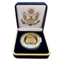 Department of Energy (DOE) Challenge Coin With Blue Velvet Case. Fast Shipping!