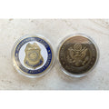 DEPARTMENT OF STATE-US Diplomatic Security Service Bronze Plated-Challenge Coin