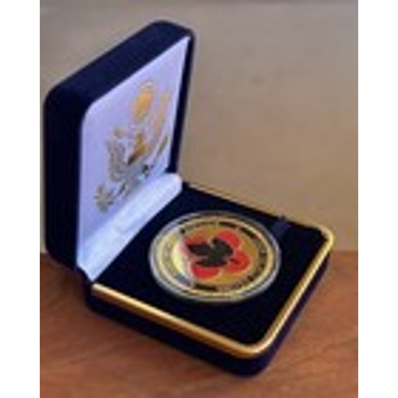 Department of Energy (DOE) Challenge Coin With Blue Velvet Case. Fast Shipping!