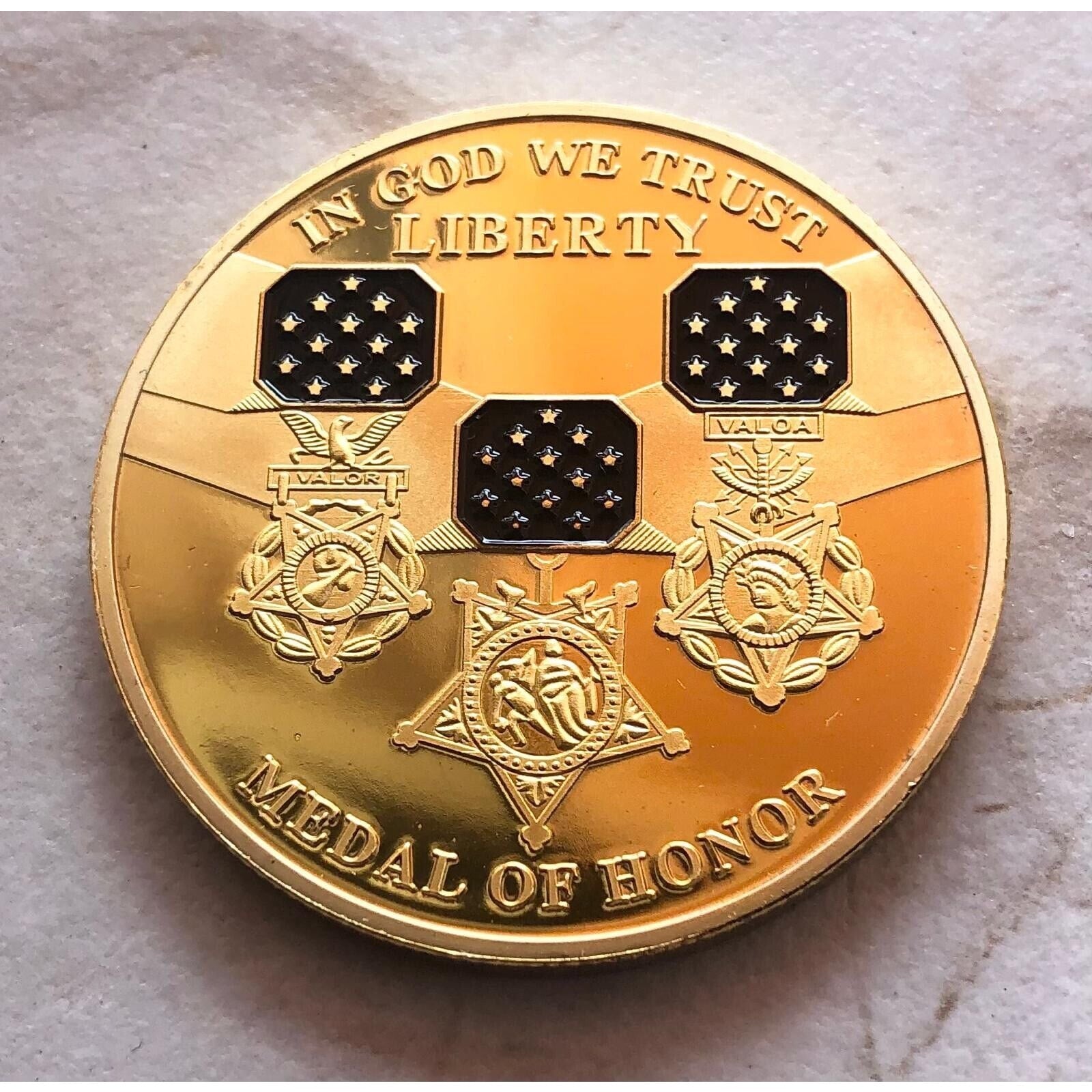 MEDAL OF HONOR US A Presidential Gift Box Coin
