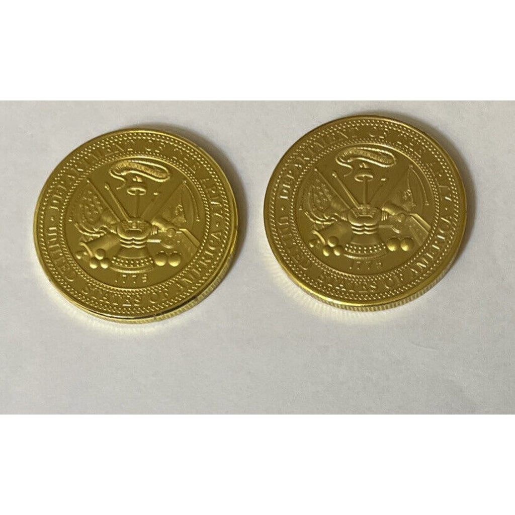 US ARMY - Rank SERGEANT E-5 With Signal Branch Coin