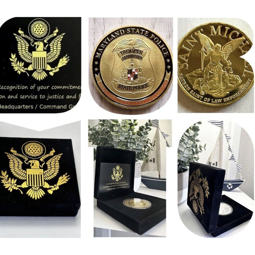 MARYLAND STATE POLICE Challenge Coin USA
