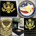 U S AIR FORCE F-15 STRIKE EAGLE Challenge Coin USA F
