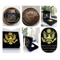 CUSTOMS AND BORDER PATROL Challenge Coin, With The Special Velvet Case