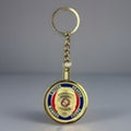 US MARINE CORPS MILITARY POLICE Challenge Coin Keychain. Fast Shipping!