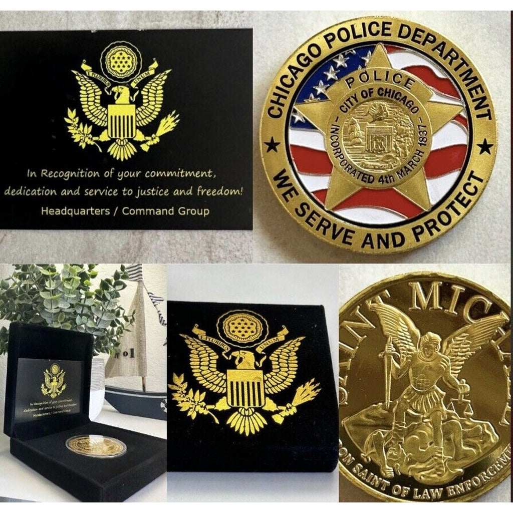 Chicago Police Officer Department Challenge Coin -USA
