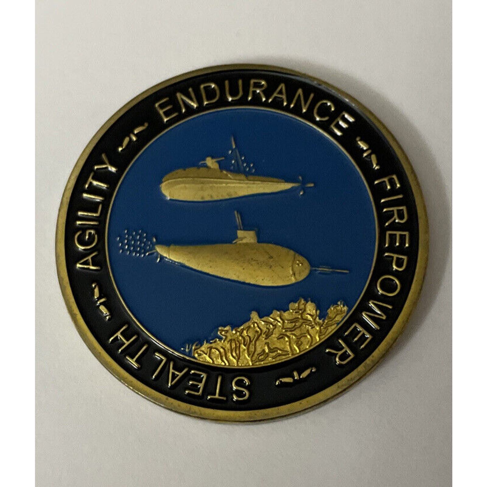 U S Navy Nuclear Submarine Warfare The Official Silent Service US Challenge Coin
