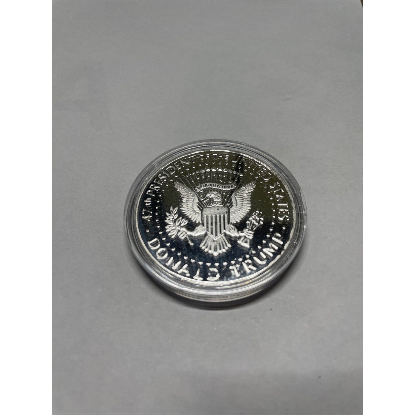 United States 47th President Challenge Coin Donald Trump 45-47 In Gold