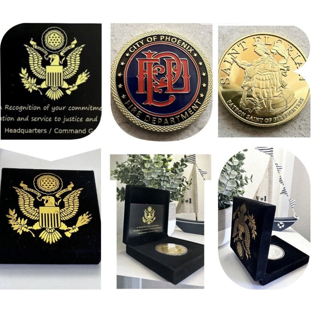 PHOENIX FIRE DEPT. Challenge Coin USA