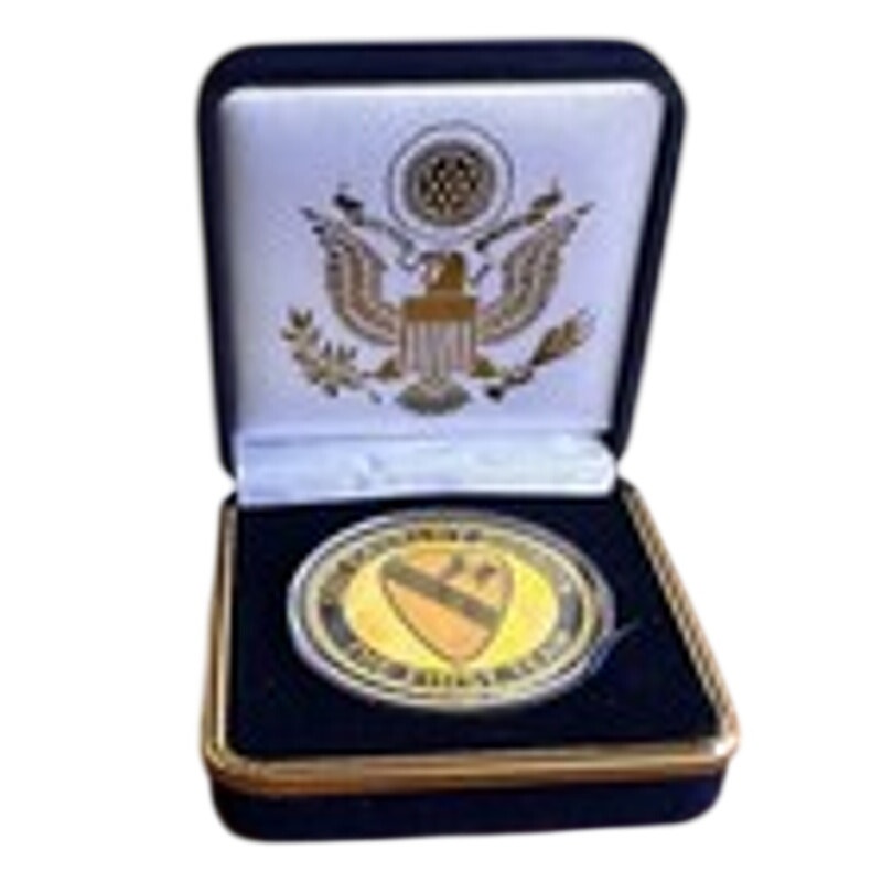 Department of Energy (DOE) Challenge Coin With Blue Velvet Case. Fast Shipping!