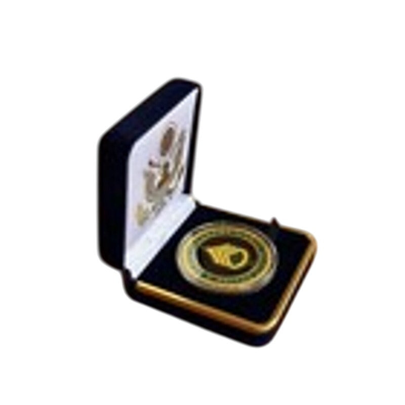 Department of Energy (DOE) Challenge Coin With Blue Velvet Case. Fast Shipping!