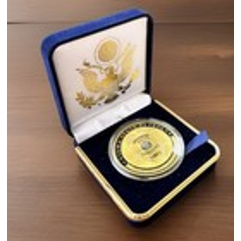 Department of Energy (DOE) Challenge Coin With Blue Velvet Case. Fast Shipping!