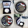 Thank You For Your Service Military USA Presidential Gift Box Coin