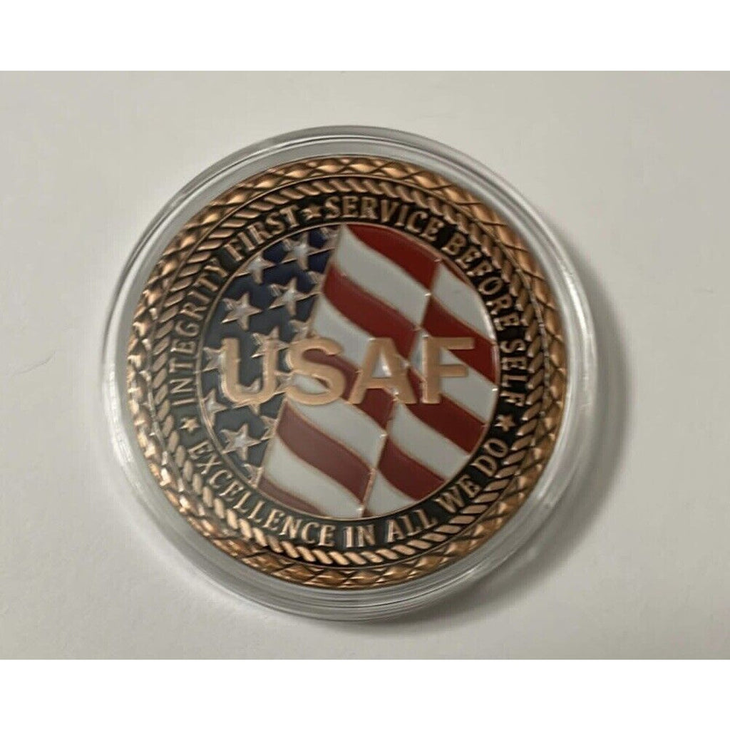 USAF VETERAN Challenge Coin United States USA F