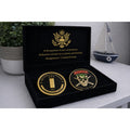 2LT Second Lieutenant Rank & US ARMY RANGER Lead The Way Challenge Coin