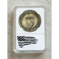 United States Department of Energy (DOE) Challenge Coin w/ Presentation Case