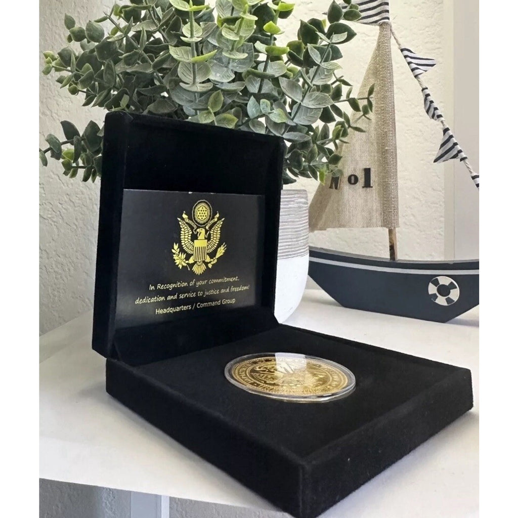 Central Intelligence Agency CIA Special Agent Coin With Retirement Award