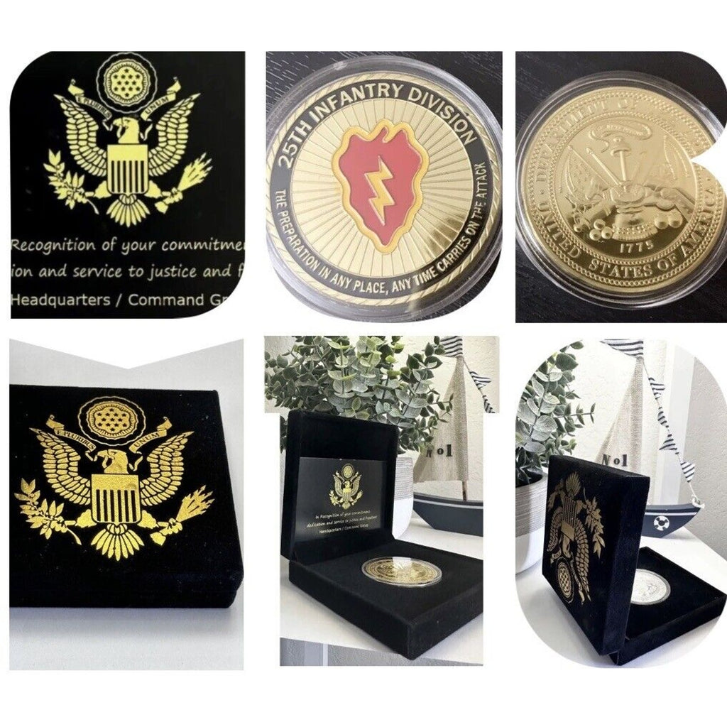 US Army 25th Infantry Division Challenge Coin - USA ARMY