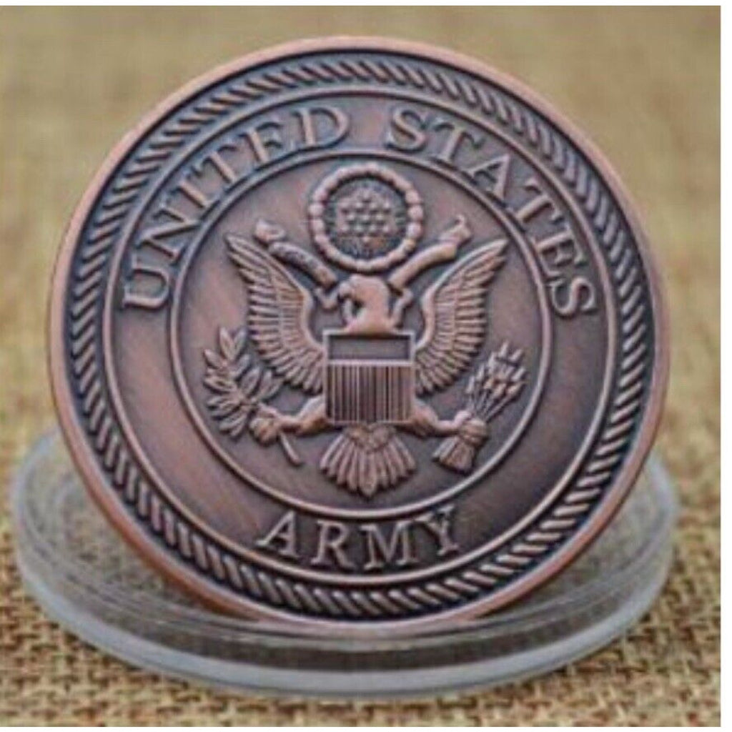 M-1 Abrams Main Battle Tank / US Army Military Challenge Coin