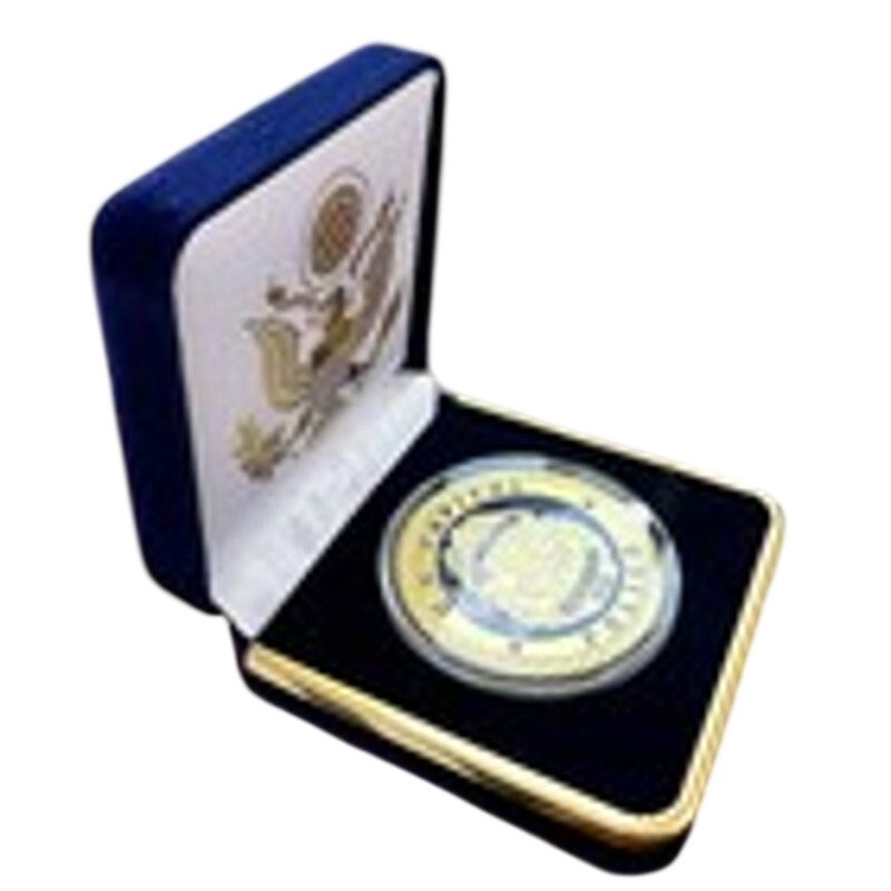 Department of Energy (DOE) Challenge Coin With Blue Velvet Case. Fast Shipping!