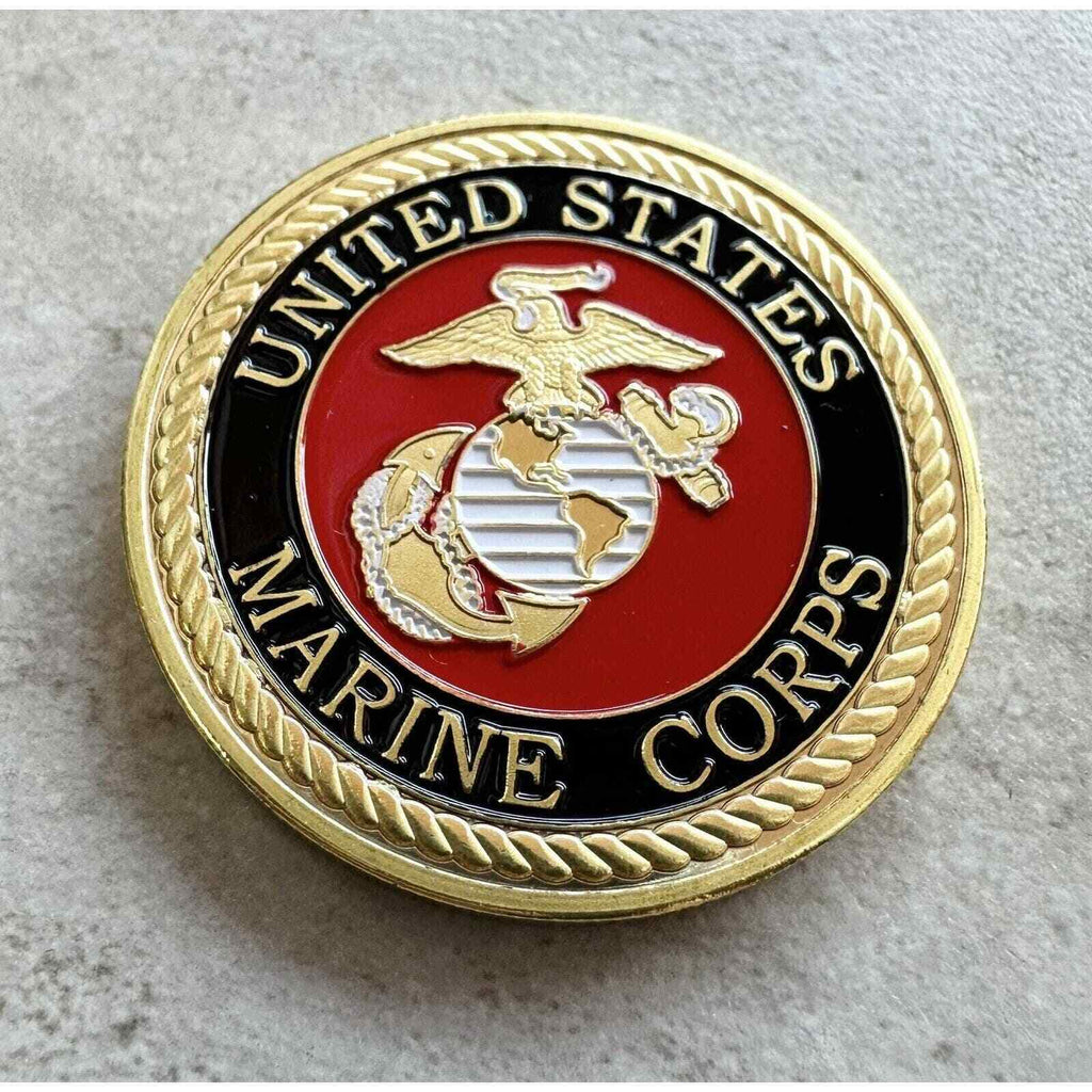 US MARINE CORPS " GUNNERY SERGEANT " Challenge Coin