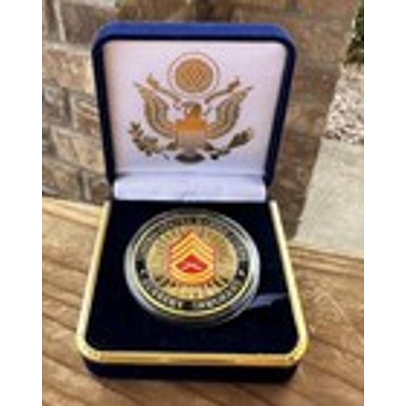 Department of Energy (DOE) Challenge Coin With Blue Velvet Case. Fast Shipping!