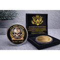 UNITED STATES ARMY Sniper Challenge Coin USA ARMY w/ Retirement Award
