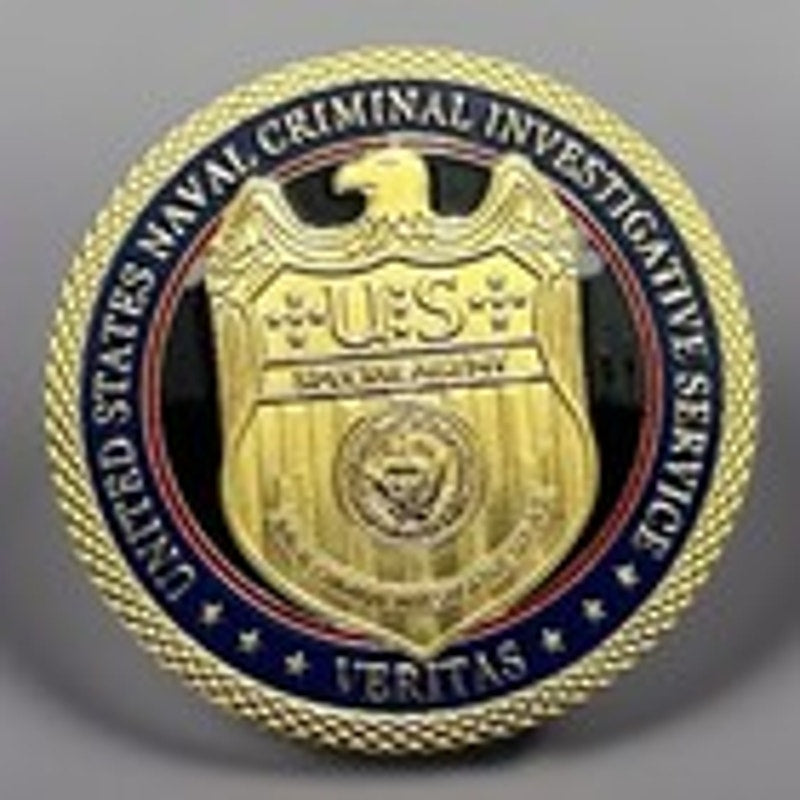 U S NAVAL CRIMINAL INVESTIGATIVE SERVICE Challenge Coin Keychain. Fast Shipping!