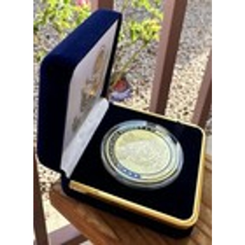 Department of Energy (DOE) Challenge Coin With Blue Velvet Case. Fast Shipping!