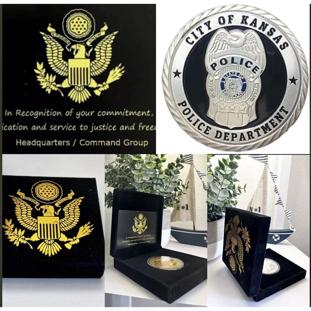 City of Kansas K PD Police Department Special Agent Challenge Coin