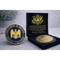 Department of Defense National Guard Bureau Challenge Coin w/ Retirement Award