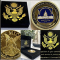 METROPOLITAIN POLICE OF THE DISTRICT OF COLUMBIA OFFICER'S CHALLENGE COIN USA