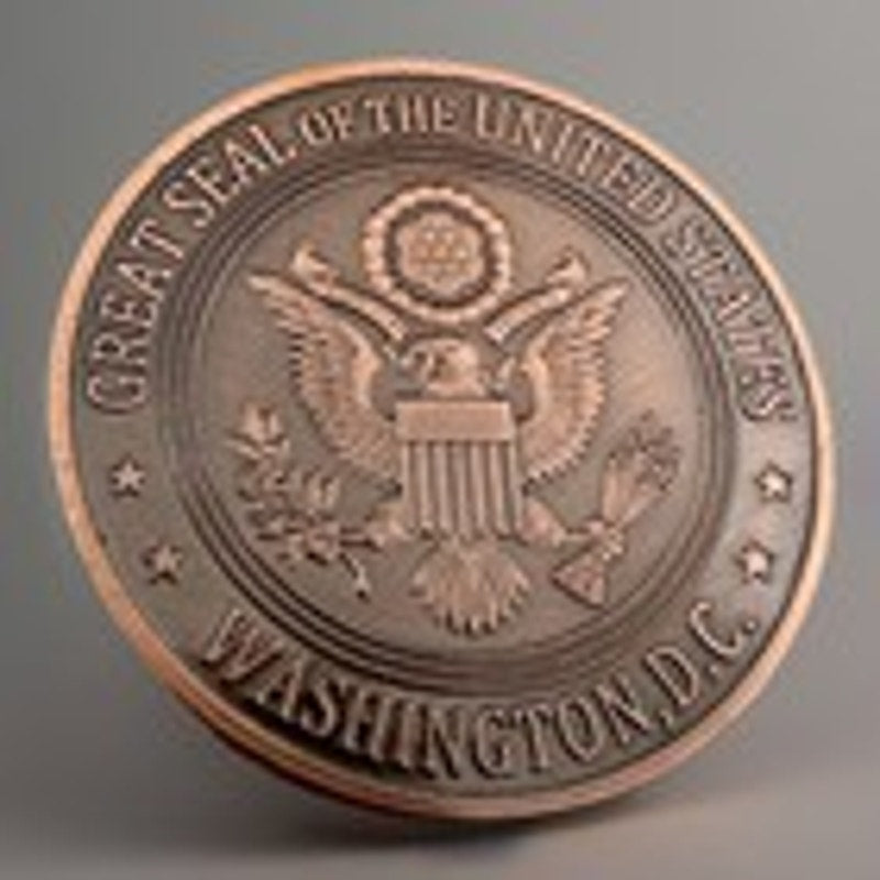 Central Intelligence Agency (CIA) Challenge Coin Keychain. Fast Shipping!