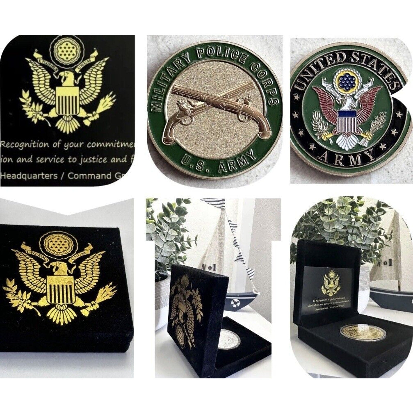 NEW U.S. Army Military Police Corps Challenge Coin. USA Army