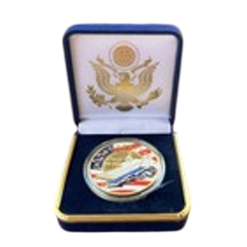 Department of Energy (DOE) Challenge Coin With Blue Velvet Case. Fast Shipping!