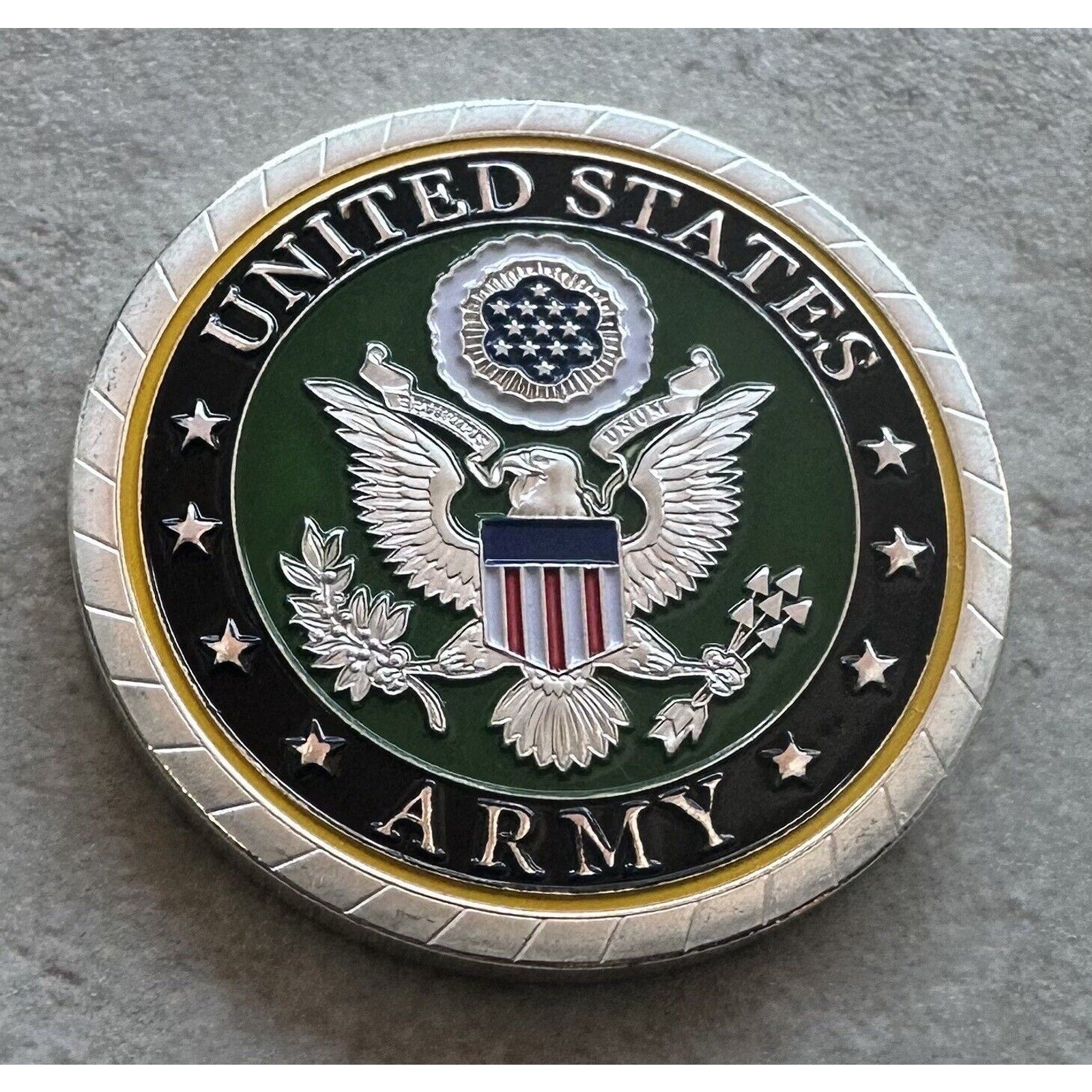 ARMY CHIEF WARRANT OFFICER 4 with Credential coin holder wallet